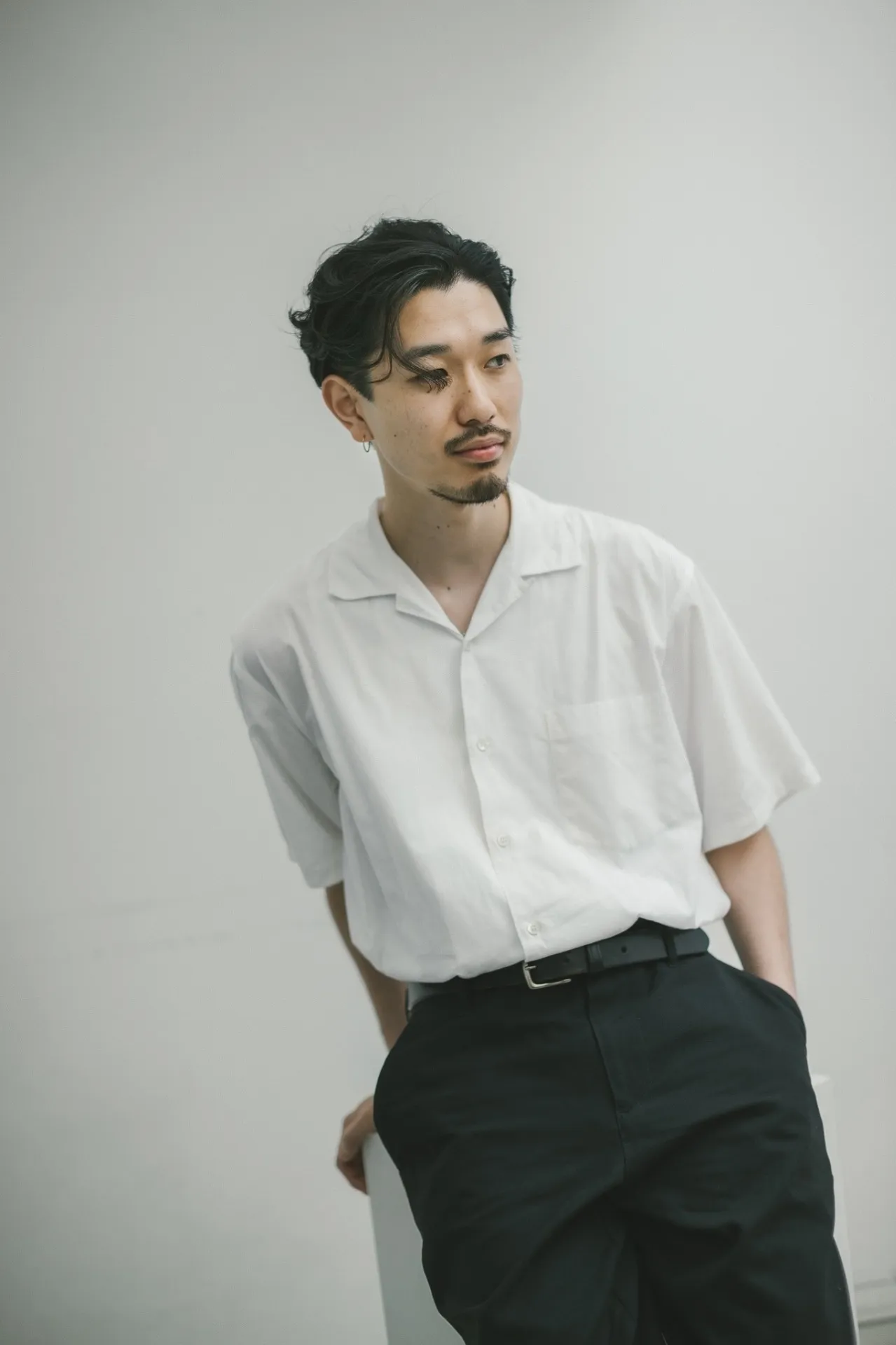 under cut × rough curl