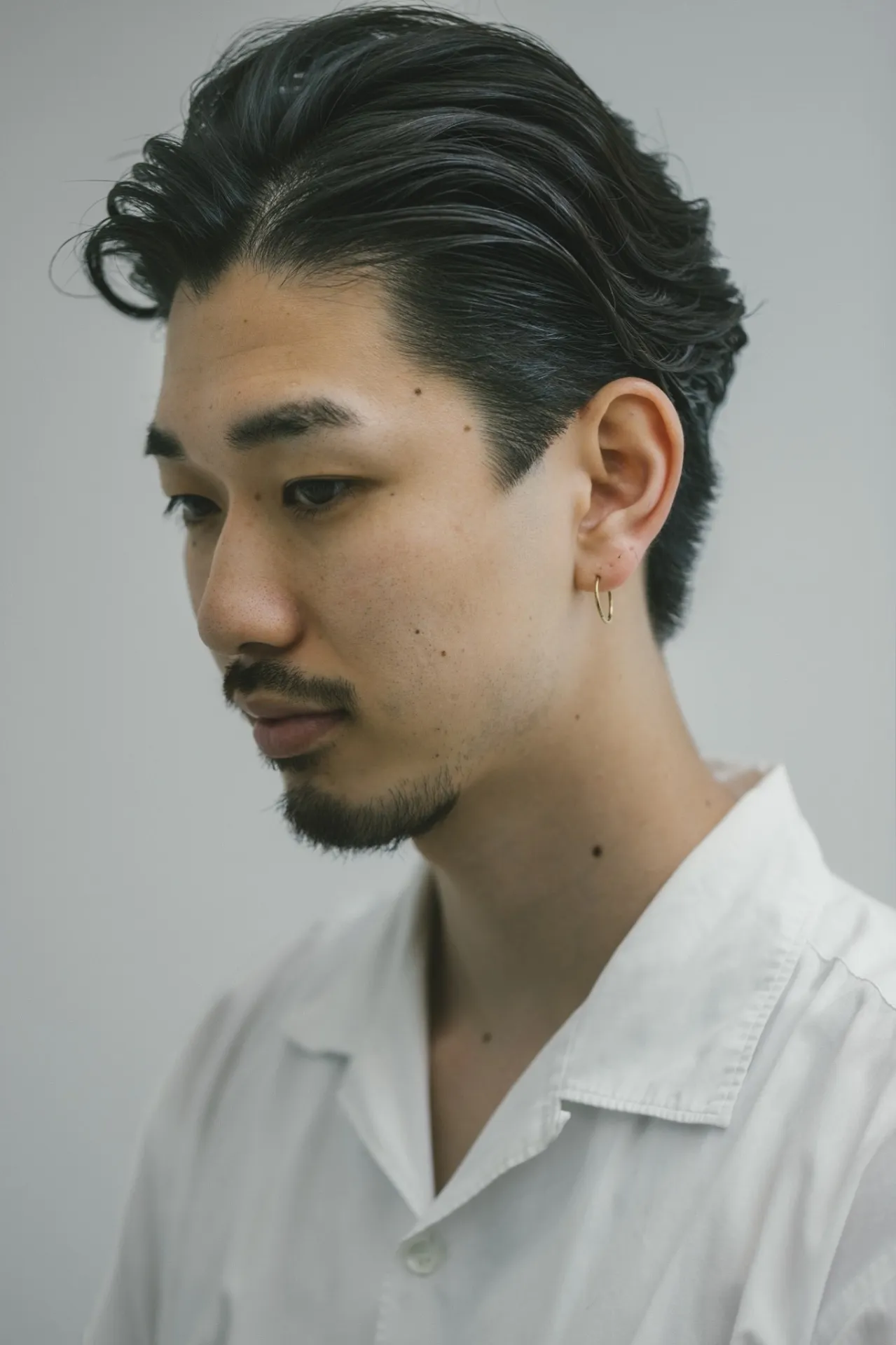 under cut × rough curl