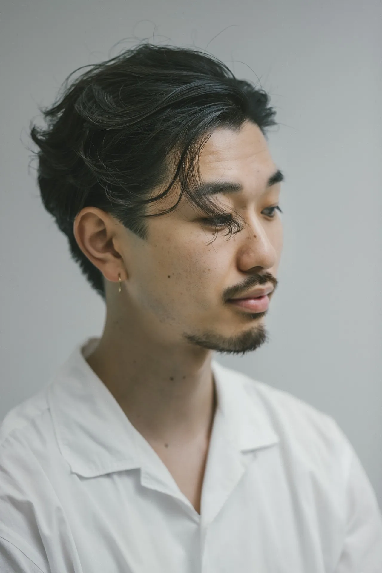 under cut × rough curl